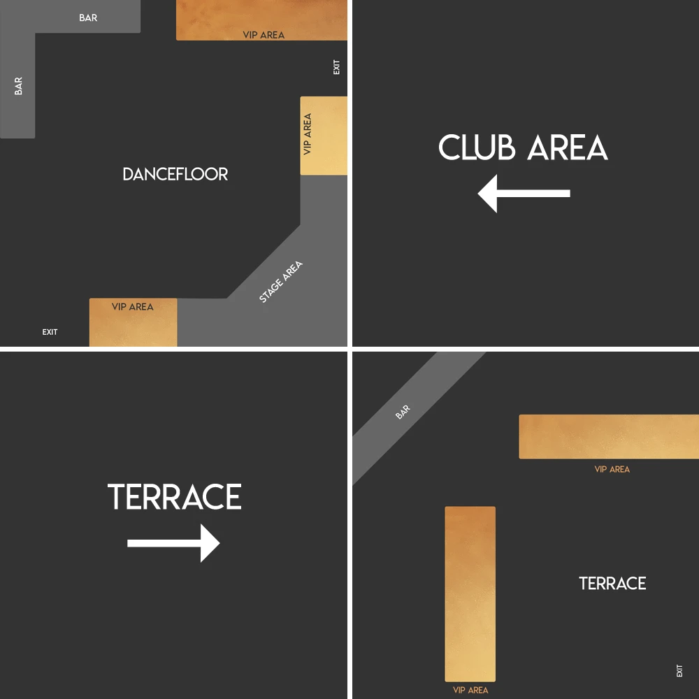 Banana Club floor plan