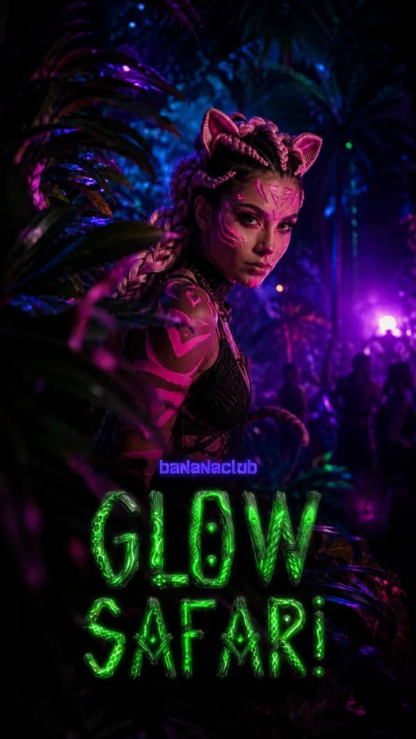 Glow Safari — Banana Club Mallorca